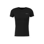 Merrell Kadın O Yaka Normal Kalıp Baskılı T-Shirt, Siyah, L, TINT