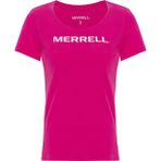 Merrell Logo Kadın Pembe Tişört - XS