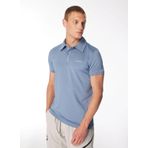 Merrell Mavi Erkek Baskılı Polo T-Shirt M4PACEM_PACE M