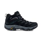 Merrell Moab 3 Mid Gore-Tex Erkek Gri Bot - Siyah