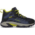 Merrell Moab Speed 2 Mid Wtrpf Unisex Çocuk Mavi Bot - Lacivert