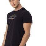 Merrell Siyah Erkek O Yaka Normal Kalıp Baskılı T-Shirt M4TAMPM_TAMP M, S, 5003145738