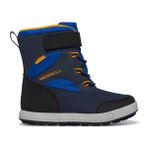 Merrell SNOW STORM 3.0 WTRPF Unisex Çocuk BOT, BLUE/BLACK/ORANGE, 31