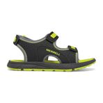 Merrell Unisex Kid's Panther sandalet 3.0 Sport, Black Hi Viz, 33 EU