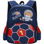 Merrigift Sevimli Anime Karikatür Futbol Çocuk Anaokulu Sırt Çantası (Yurt Dışından) - Lacivert