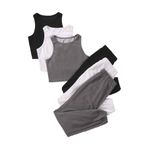 Merry See 3 Lü Set Kolsuz Peluş Polar Alt Üst Pijama Takımı Çok Renkli XL