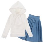 MERRYHAPY 1 Takım Kız Oyuncak Bebek Giysileri Bebek Bodysuit Bebek Elbise Kıyafetler Bebek Elbisesi Kız Bebek Takım Elbise Diy Oyuncak Bebek Giysileri Dekoratif Etek Pamuk Giyim Çocuk