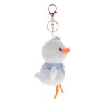 MERRYHAPY 2 Adet Ördek Yavrusu Anahtarlık Sırt Çantası Kolye Peluş Hayvan Anahtarlık Küçük Ördek Kolye Peluş Ördek Anahtarlık Ördek Takılar Kolye Sarı Ördek Beyaz Çocuk Karikatür Kısa Peluş