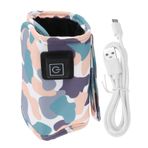 MERRYHAPY 3 Biberon ısıtıcısı Usb Seyahat ısı Kaleci ısıtma Ayarlanabilir Sıcaklık Bebek Daha Sıcak Biberon 8 Ons Usb Biberon ısıtıcı Şişe Süt Bez Fincan Setleri Mor Yeni Doğan