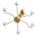 MERRYHAPY Minyatür Tavan Lambası Modeli Bebek Evi Mini Lamba Metal - Oturma Odası Led Işık