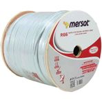 Mersat 300 m 48Tel RG6 Mini İnce Anten Kablosu