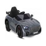 Mersedes Gtr Akülü Araba 0-6 Yaş 12 Volt Gri Renkli Uzaktan Kumandalı Tek Kişilik Model