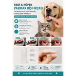 Mersi SHOP Parmağa Takılan Hayvan Diş Kaşıma Fırçası