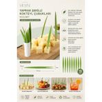 Mersi Shop Yaprak Şeklinde Kokteyl Çubukları 10’lu Set – Dekoratif Sunum ve Atıştırmalık Çubuğu - Yeşil
