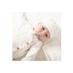 Mert Baby Nervüllü Kasketli 10'lu Organik Hastane Çıkış Seti %100 Pamuk Yenidoğan Erkek Bebek