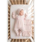 Mert Baby Nova Waffle Kumaş Organik 4'lü Hastane Çıkış Seti %100 Pamuk Yenidoğan Kız Bebek