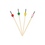 Mert Bambu Kürdan Davul Mix 12 Cm 50'li B0212b