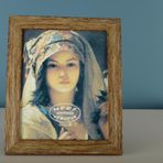 Mert Çerçeve Kaliteli Hafif ve Dayanıklı Plastik Fotoğraf Duvar veya Masa İçin Uygun Kolay Montajlı, Şık Fotoğraf (Ceviz, 20x25)