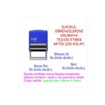 MERT EKİP Kitap Okuma Kaşesi (Yazılacak Metni Sorulardan İletiniz)