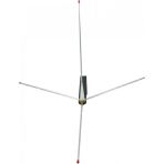 Mert Vhf Telsiz Alıcı Anteni - Ba2-0g Çatı Anteni UHF+VHF-136-174 Mhz - Gri