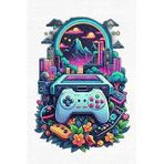 Mertens Şönil Odası Halısı Kaymaz Pamuk Tabanlı Yıkanabilir Antibakteriyel Gamer, Halısı 120X180