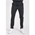 MERTEX Erkek Çizgili Jogger Pantolon Slim fit Rahat kalıp