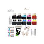 Mertink Canon (e404 E414 E464 E474 E484)pg 46 Cl 56 Kartuş Dolum Seti 5 Li Set 5x100ml Mürekkep