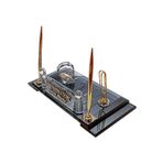MERTKRİSTAL Isimlik - Kristal Masa Isimliği - Makam Odası Ofis Hediyesi M525gld