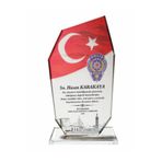 MERTKRİSTAL Kişiye Özel Cam Plaket Kristal Cam Plaket, Kişiye ve Kurumlara Özel Kristal Plaket P101