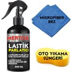 Mertox Otomobil Araç Araba Lastik Parlatıcı Koruyucu ve Temizleyici Sprey 500ML Temizleme Solüsyon Bakım