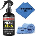 Mertox Otomobil Araç Araba Oto Hızlı Cila Sprey 500ML Kaporta Bakım Parlatma Cilası Temizleme Bakım