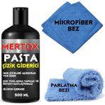 Mertox Otomobil Araç Araba Oto Pasta Ince Çizik Giderici Boya Parlatıcı 500ML Temizleme Bakım
