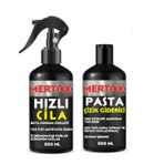 Mertox Otomobil Araç Araba Oto Temizlik Seti Ürünleri - Ince Çizik Giderici Pasta + Hızlı Cila 2X500ML Malzemeleri