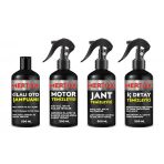 Mertox Otomobil Araç Araba Oto Temizlik Seti Ürünleri Motor Jant Iç Detay Temizleyici Oto Şampuanı 4X500ML