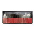 MertTools 30 Parça Elmas Camcı Taşcı Gravür Freze Taşlama Uç Seti