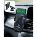MertUS 360° Döner Araç Telefon Tutucu Otomatik Kilit Mekanizmalı Stand - DUP3525-2943 - Çok Renkli