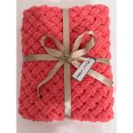 Merut Style Alize Puffy Pembe Bebek Battaniyesi - 100 x 100 cm