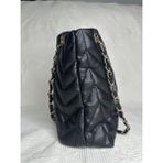 Merut Style Süngerli Nakışlı Iç Kısım Astarlı Aksesuar Detaylı Kadın Omuz Çantası - 20x35 - 0 - Siyah