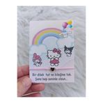 Merve ÖZTÜRK 6lı Hello Kitty ve Arkadaşları konsept hediyelik Doğum günü hediyesi