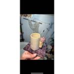 Merve Tasarım Ceramic Dondurmalı Kahve Fincanı - Lila
