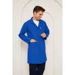 Mervem Alpaka Kumaş Öğrenci Önlüğü(Bay) Sax Mavi - Saks Mavisi - 2XL
