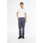 Mervem Iş Pantolonu 7/7 Gabardin Pamuk Kargo Cepli Kışlık - 2XL
