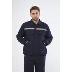 Mervem Mont 7/7 Gabardin %100 Pamuk Reflektörlü Kapitoneli Kışlık