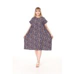 mervemoda Kadın Büyük Beden Yazlık Dokuma Elbise Tunik