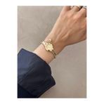 MERW Gendry Model Gold Sarı Renk Vintage Seri Metal Kordon Kadın Kol Saati