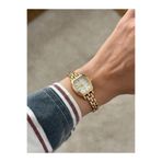 MERW Jane Model Gold Renk Metal Kordon Vintage Seri Kadın Kol Saati