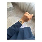 MERW Vanetta Model Gold Siyah Renk Vintage Seri Metal Kordon Kadın Kol Saati