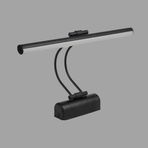 Merwish 35 Cm Elektrikli 4000k Soft Beyaz Enerji Tasarruflu Flüt Led Aplik Banyo Tablo Çalışma Masası Duvar Sanat Eseri Ayna Dekoratif ve Modern Aydınlatma Gümüş (Krom) Renk (Antirasit)