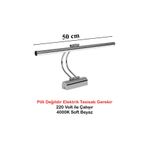 Merwish Flüt Led Aplik 50 CM 4000K Soft Beyaz Banyo Tablo Çalışma Masası Duvar Aydınlatma Lamba