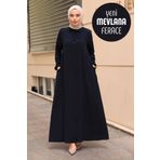 MERYEMNUR Aslı Mevlana Ferace Lacivert